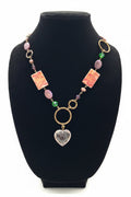 Angeliyah Clear Quartz Heart Necklace