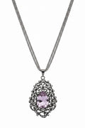 Antique Pink and Silver