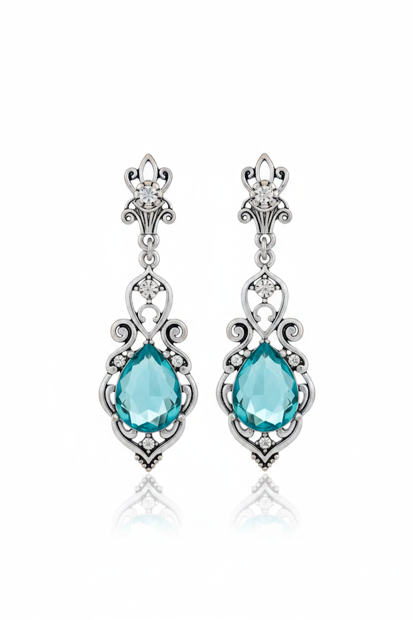 Aqua Elegance Earrings
