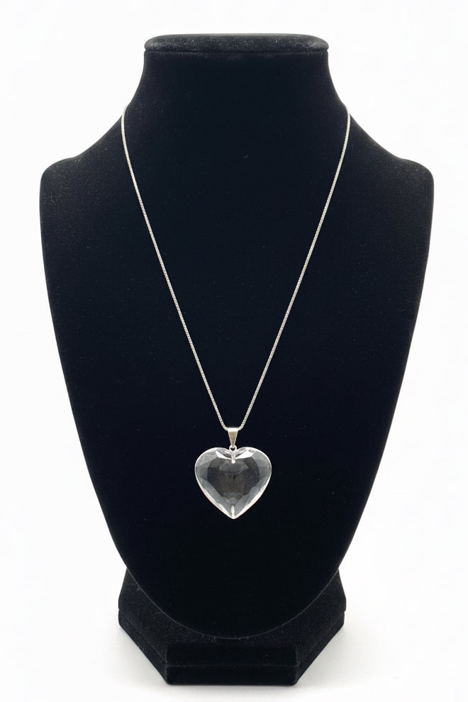 Angeliyah Heart Clear Quartz