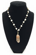 Angeliyah Quartz & Perls Necklace
