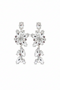 Crystal Vine Drop Earrings