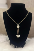 Drop Pearls in Silver